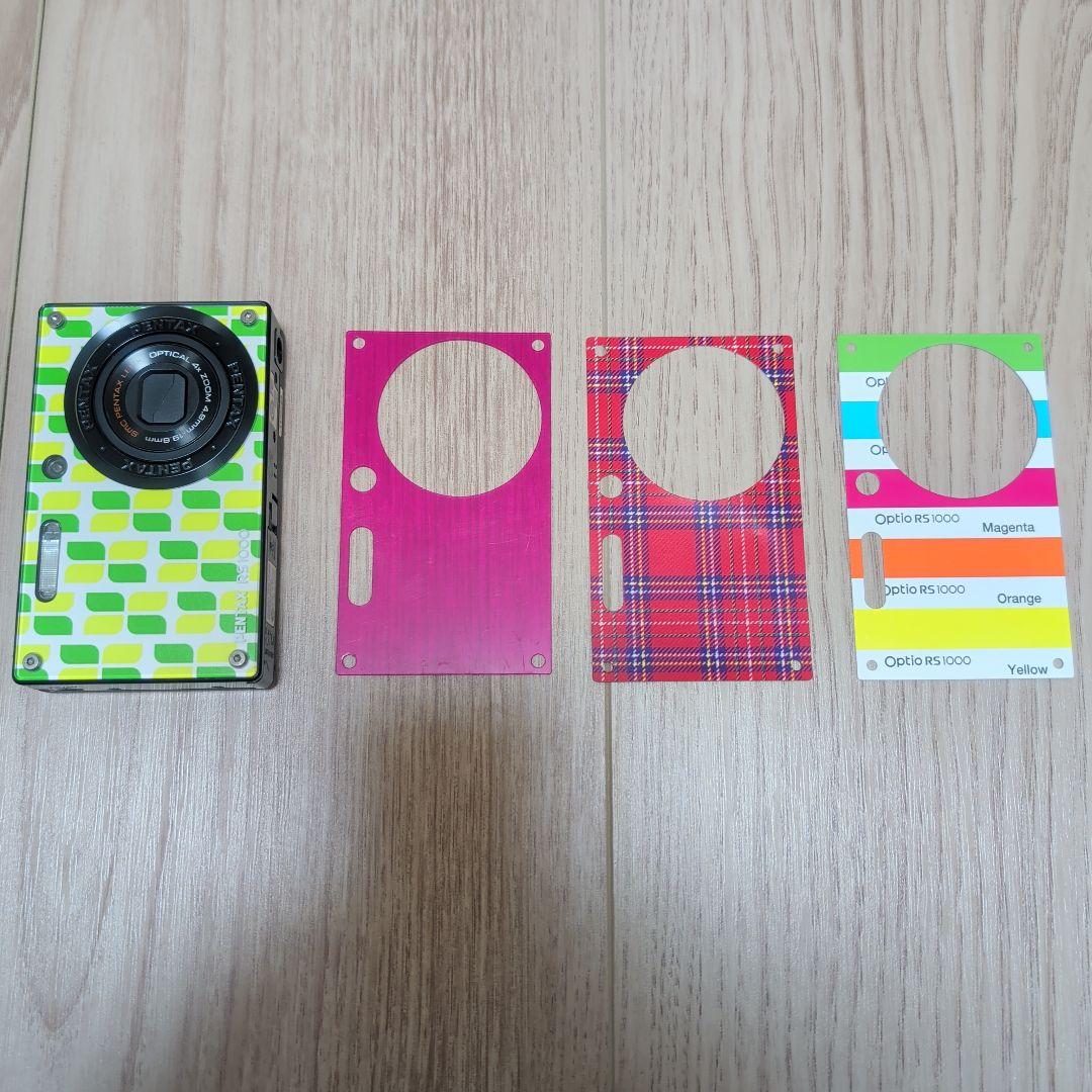 美品 動作OK PENTAX Optio RS1000 レトロカメラ コンデジ
