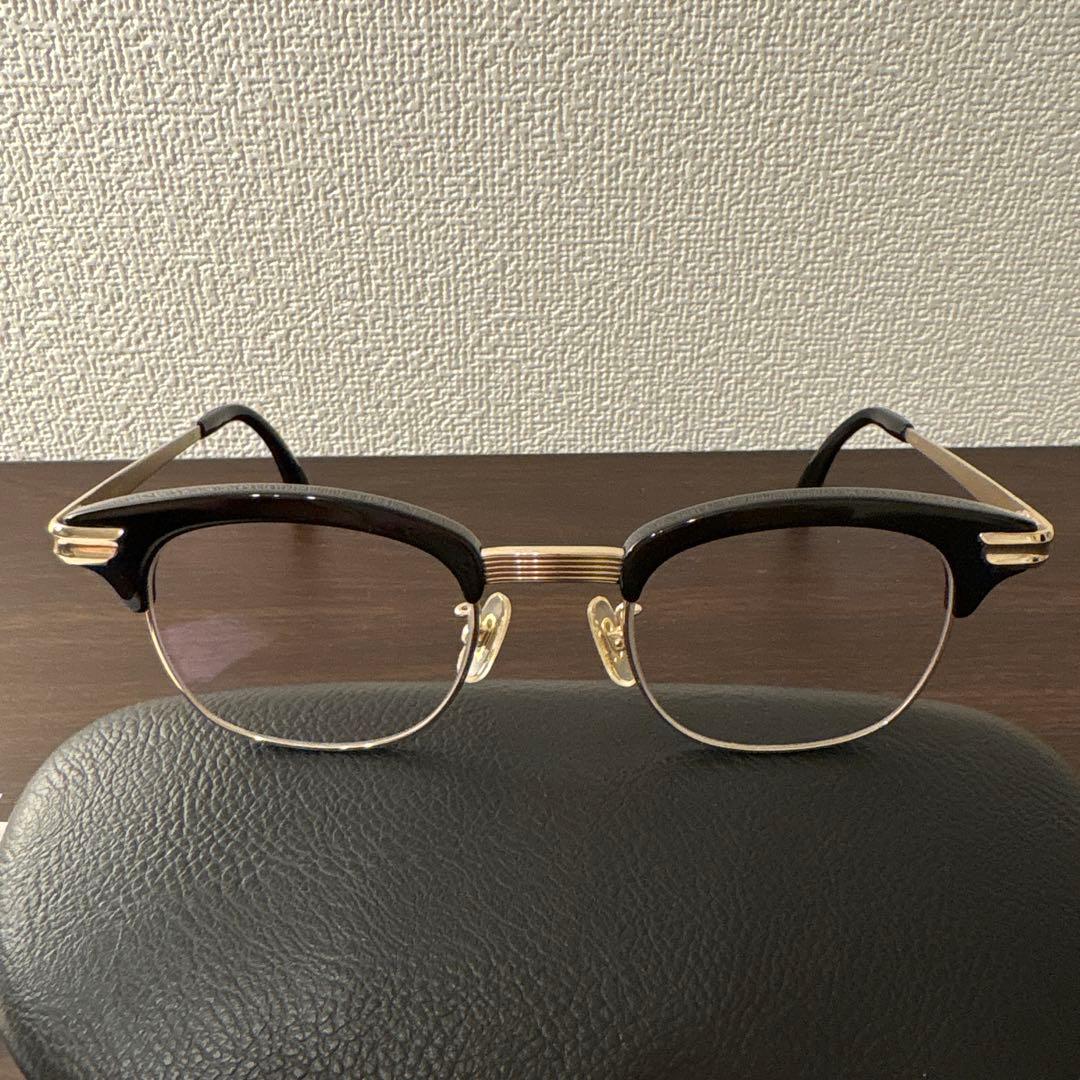 【美品】白山眼鏡店　LINDY ARM 舐達磨DELTA9KIDさん着用モデル