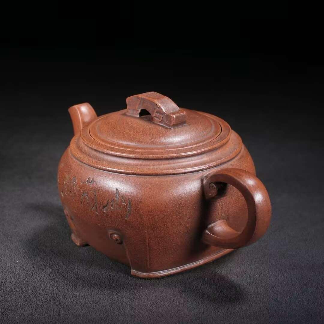 中国茶器 紫砂壷 蘭香紫砂壷 煎茶器 急須 置物