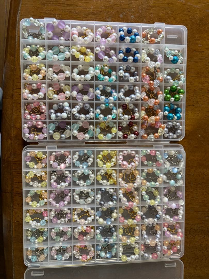 ビーズハンドメイドストラップセット(まとめ売り)