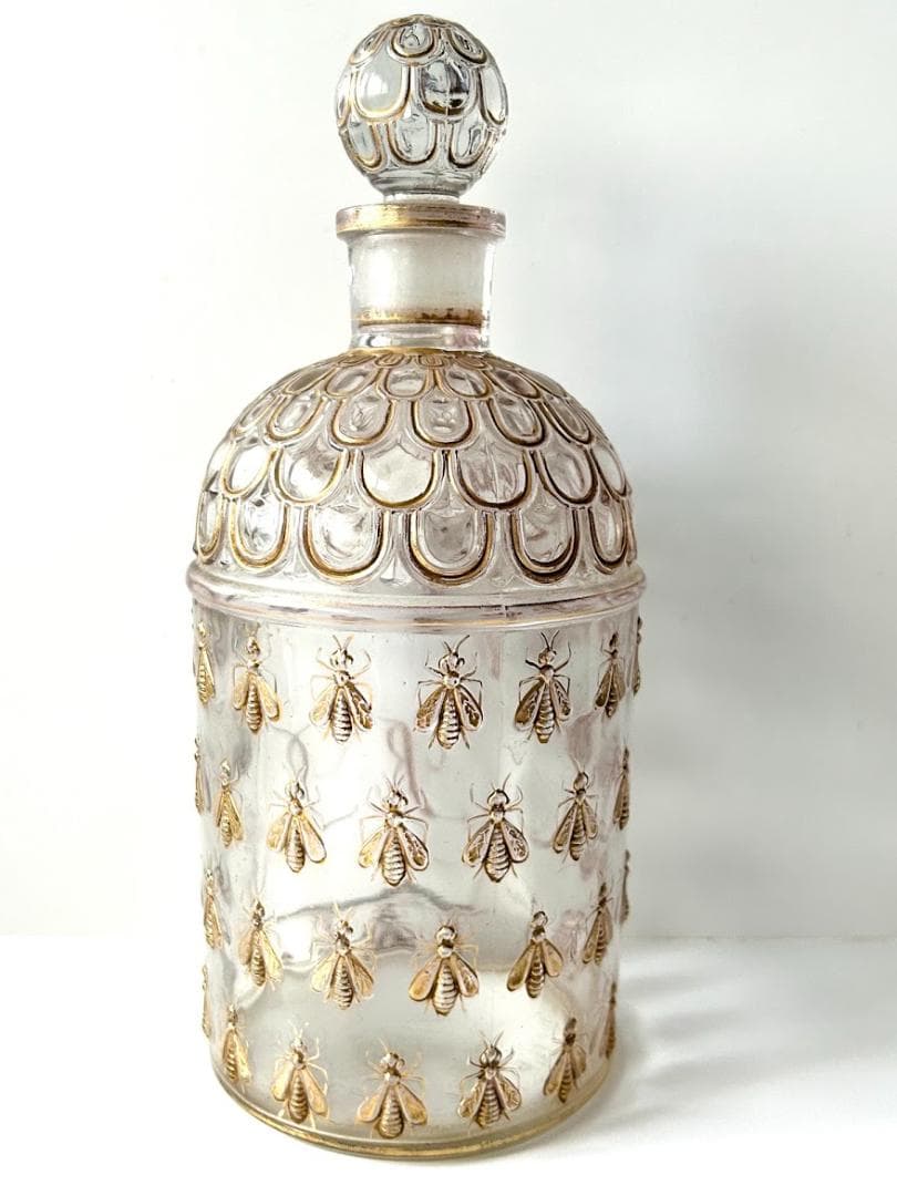 an02　ゲラン　GUERLAIN　アンティーク香水瓶　 ゴールド ビーボトル