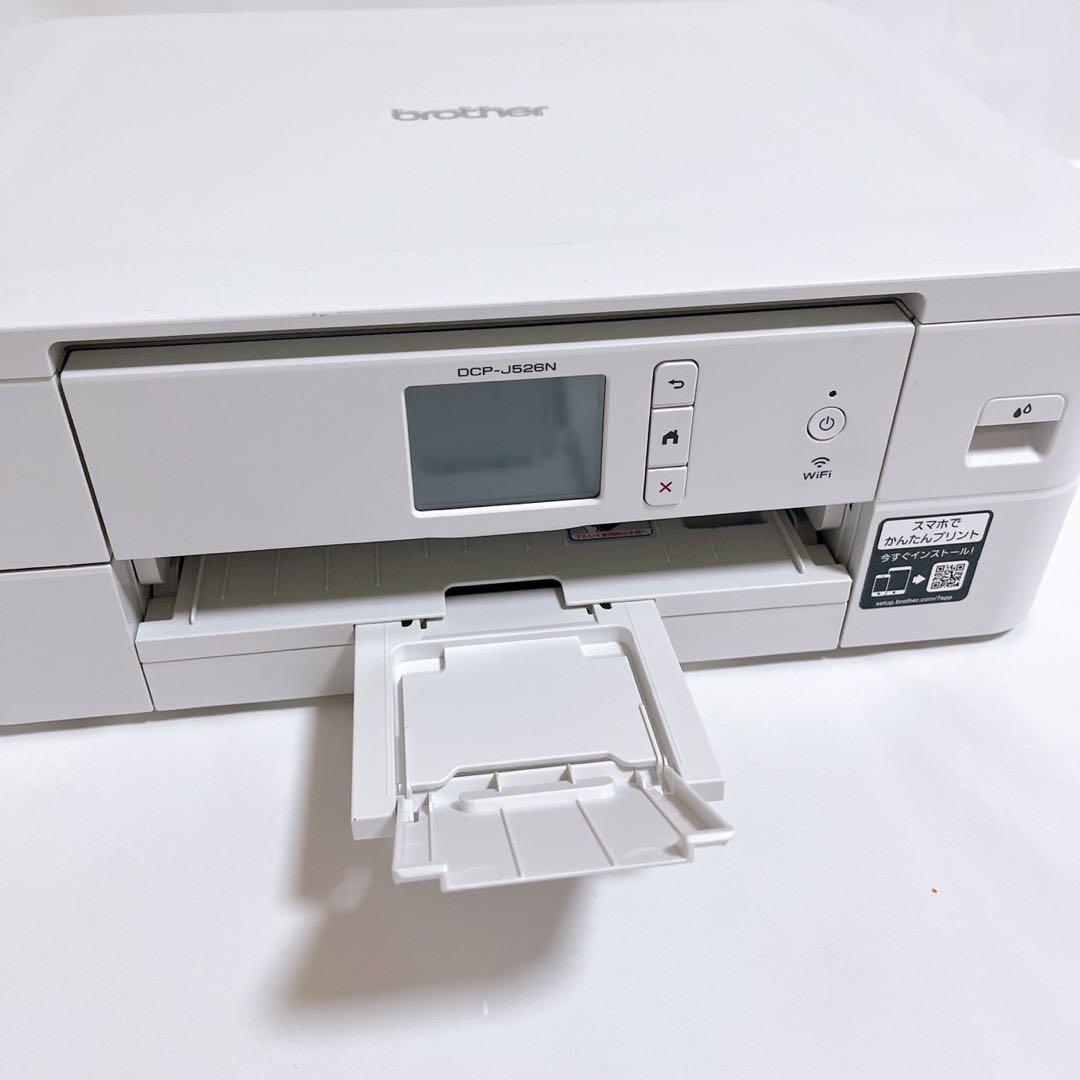 【外箱付】brother ブラザー プリンター コピー機 DCP-J526N 白