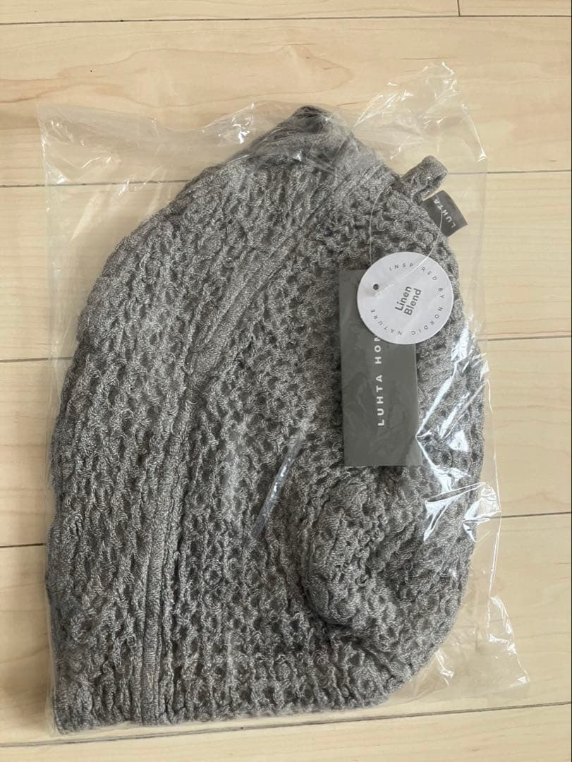 【新品・未使用】LUHTA サウナポンチョ&サウナハット 2点セット