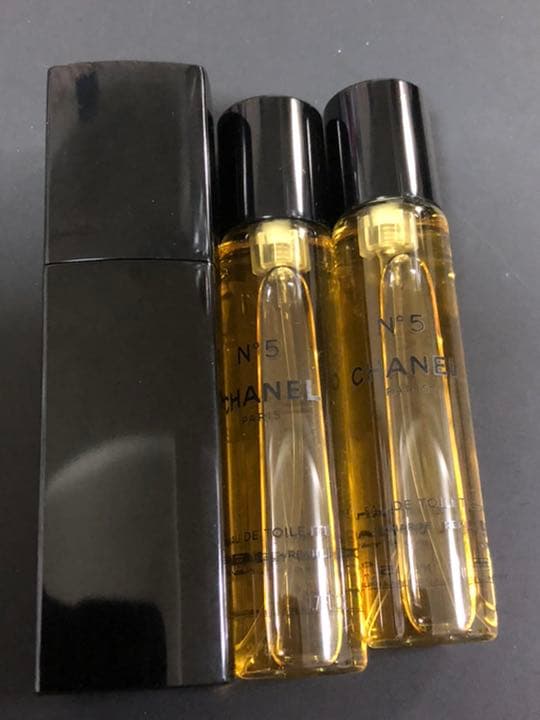 CHANEL No.5 オードトワレ　ツイストスプレー　セット　60ml