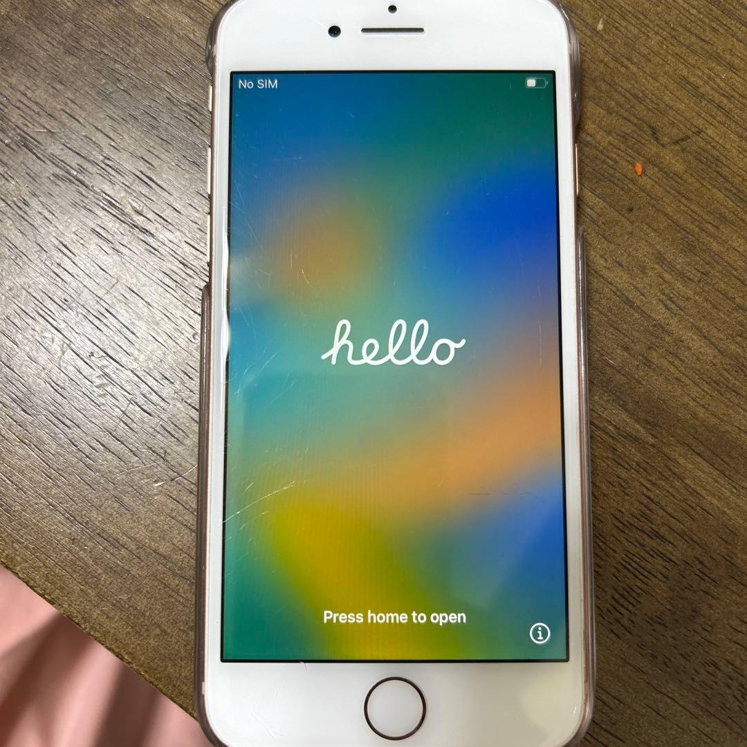 iPhone8 simフリー　64GB ピンク