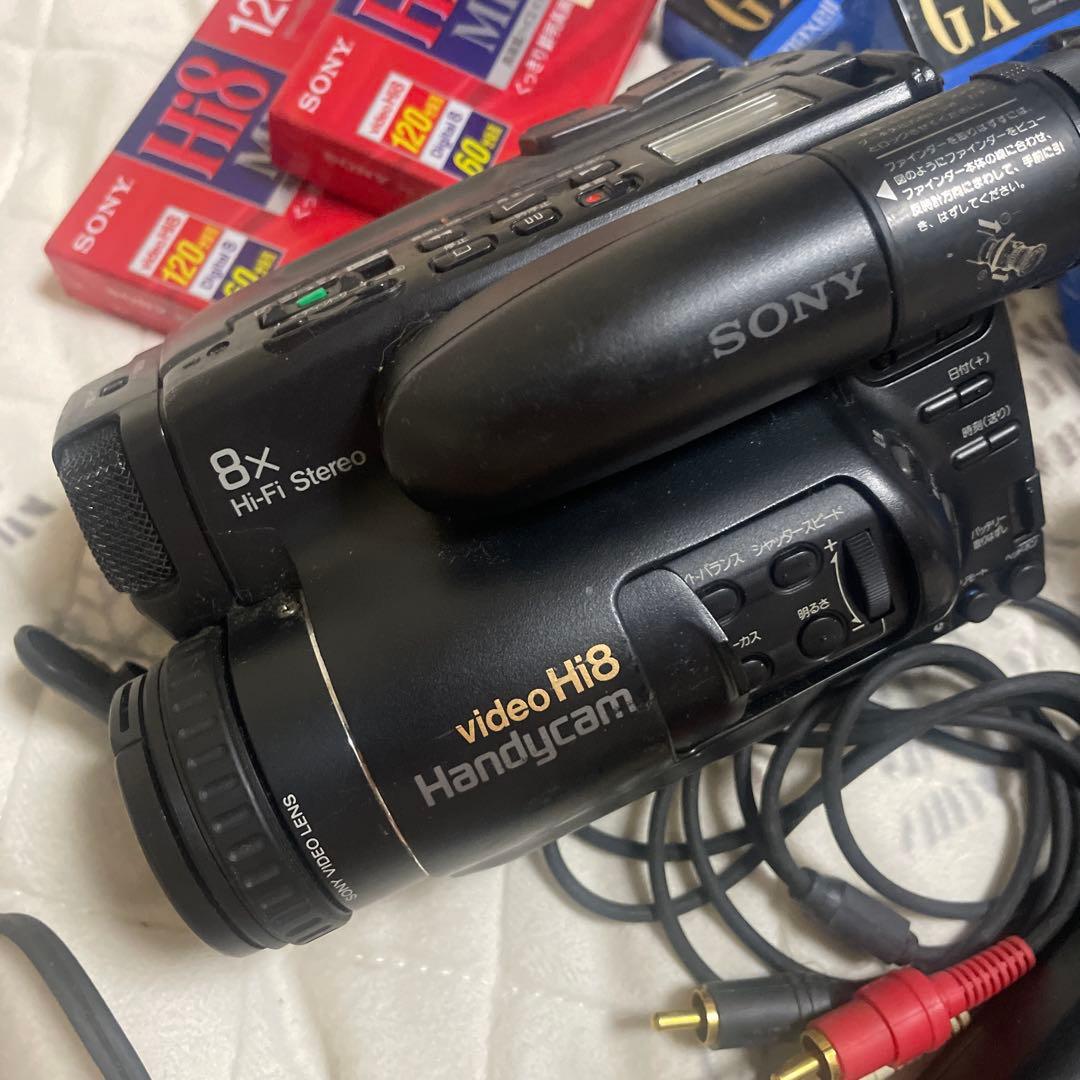 Sony Hi8 Handycam 8倍ズーム バッテリー付
