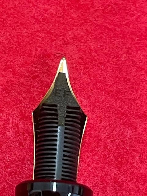 未使用品 AURORA アウロラ万年筆 タレンタム ボルドー 14k EF 即送