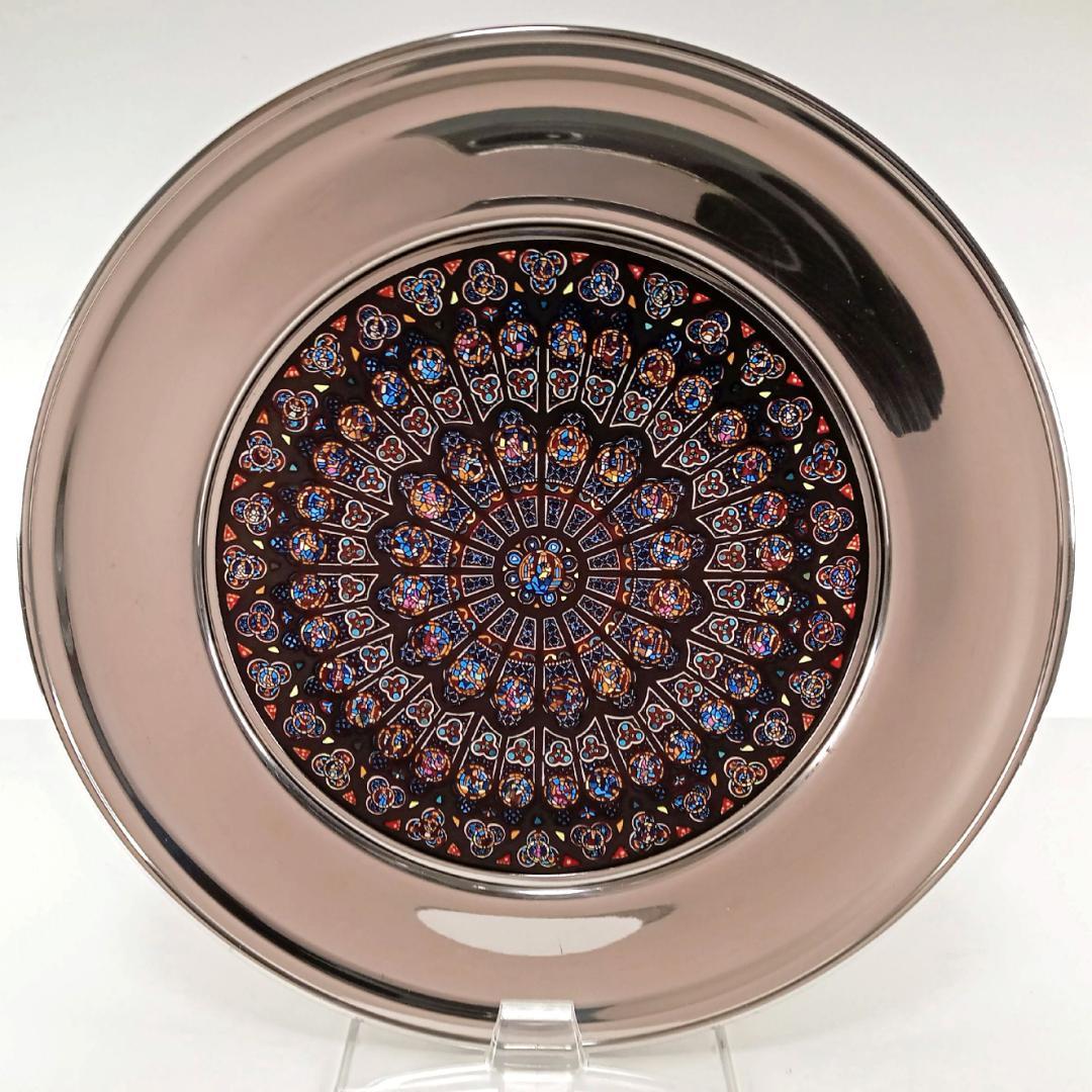 ノートルダム大聖堂(パリ)ステンドグラス 北のバラ窓 グラスマスターズ社