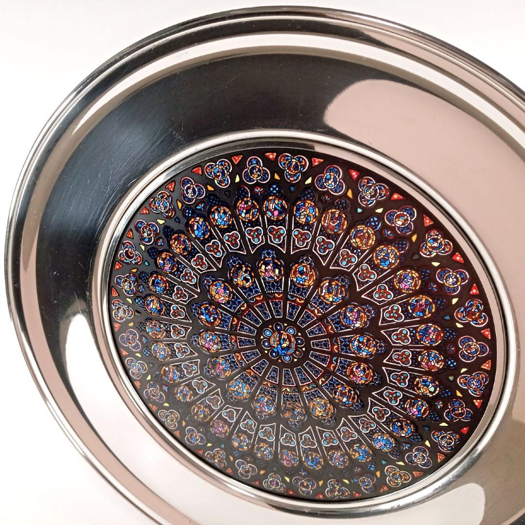 ノートルダム大聖堂(パリ)ステンドグラス 北のバラ窓 グラスマスターズ社