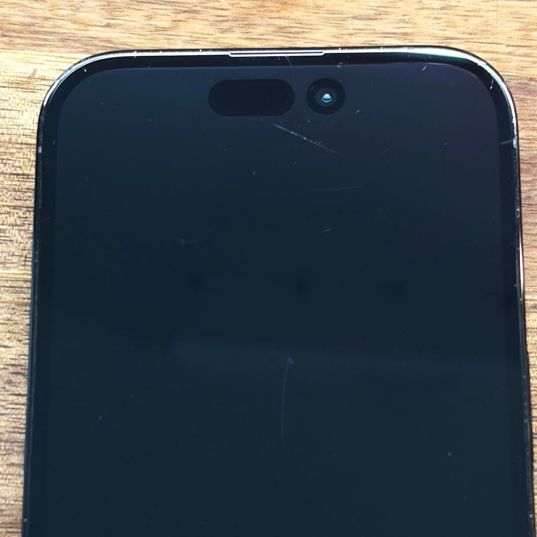 iPhone 14 Pro128GB (背面ひび、機能影響無し) ブラック