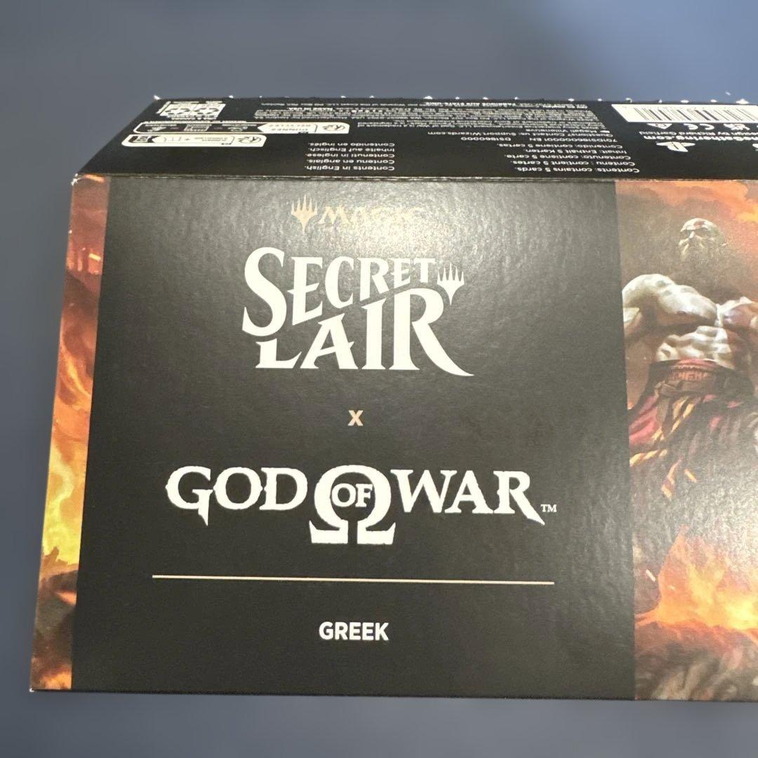 【内袋未開封品】通常版 God of War: Greek SLD MTG