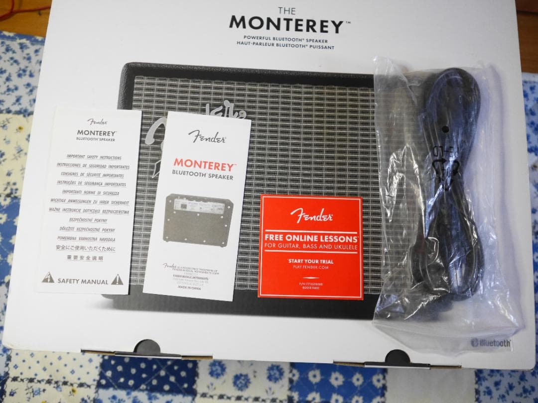 Fender MONTEREY Bluetooth Speaker 爆音120W