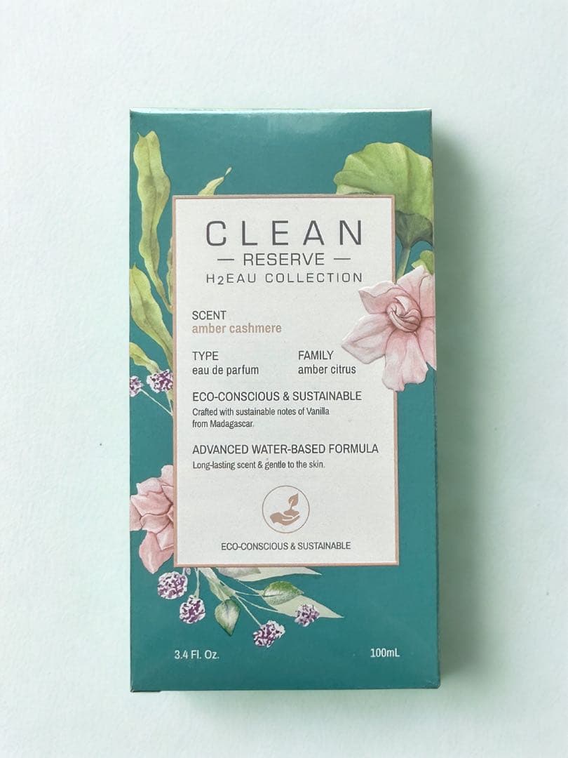 CLEAN リザーブ H2O アンバー カシミヤ オードパルァム 100ml