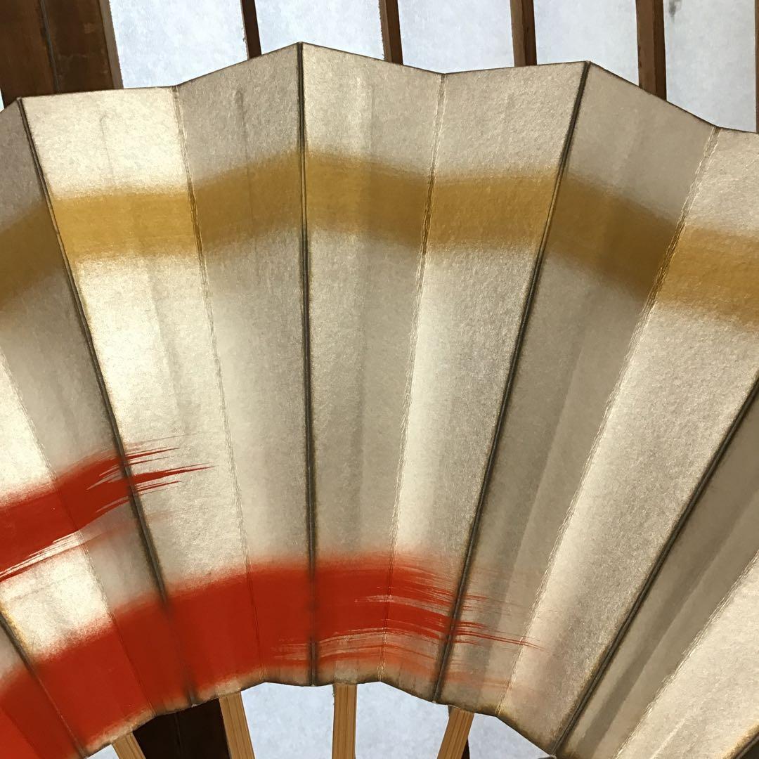 骨董品　日本舞踊用　扇子　収納袋　痛み有り　配送用箱　S795SN
