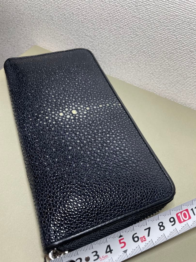 エイ革　長財布　スティングレー　ガルーシャ