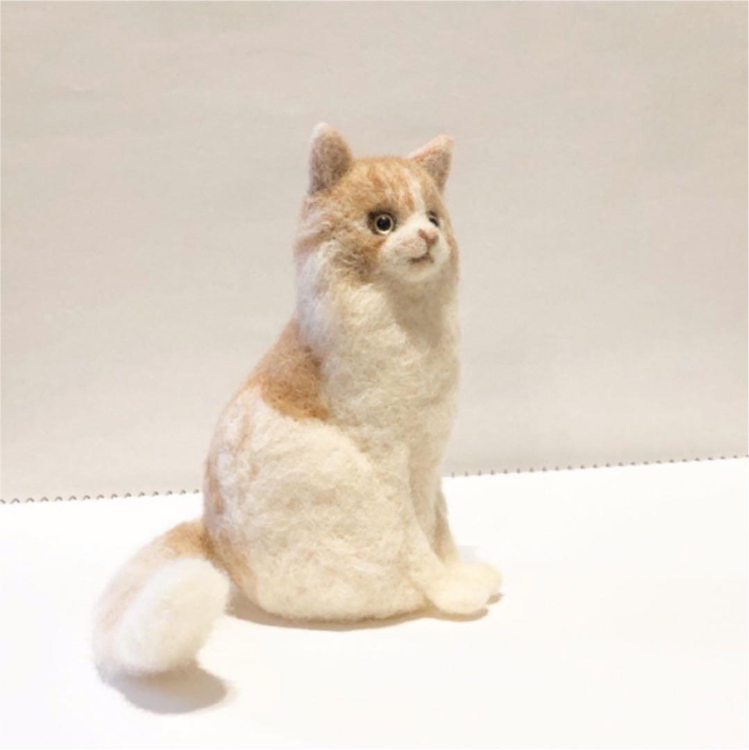 羊毛フェルト　猫マスコット　オーダーページ
