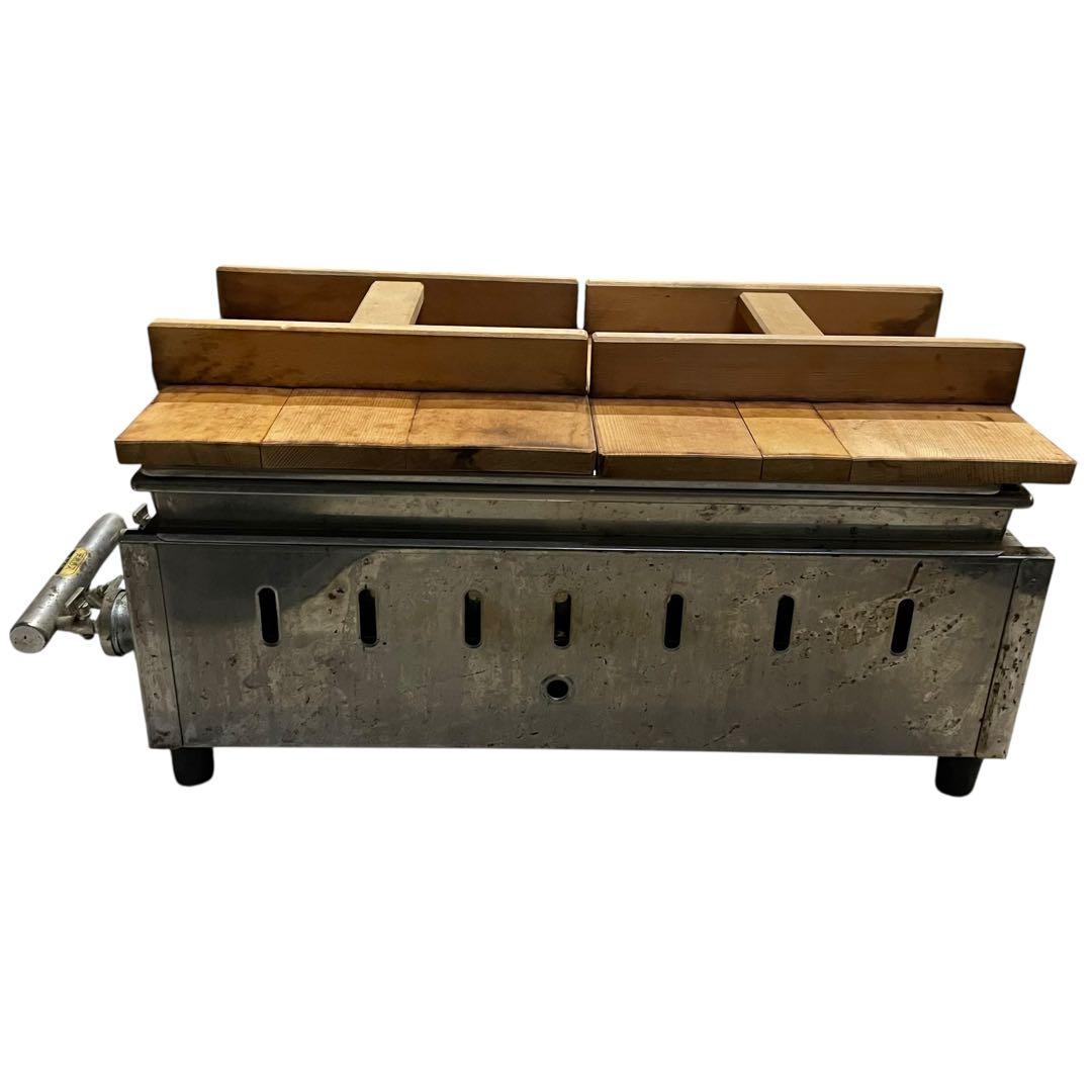 【メ0316-42】業務用 おでん鍋 関東煮 AKS 8仕切り 2口 都市ガス