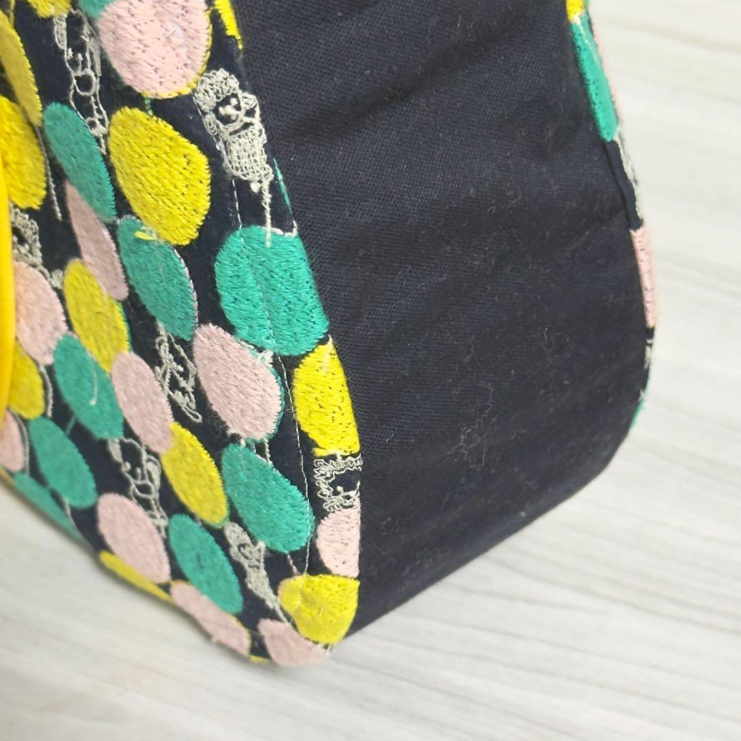 贅沢刺繍トリプルエッグ　ノーマル　バルーンランド/ネイビー　ショルダーベルト付