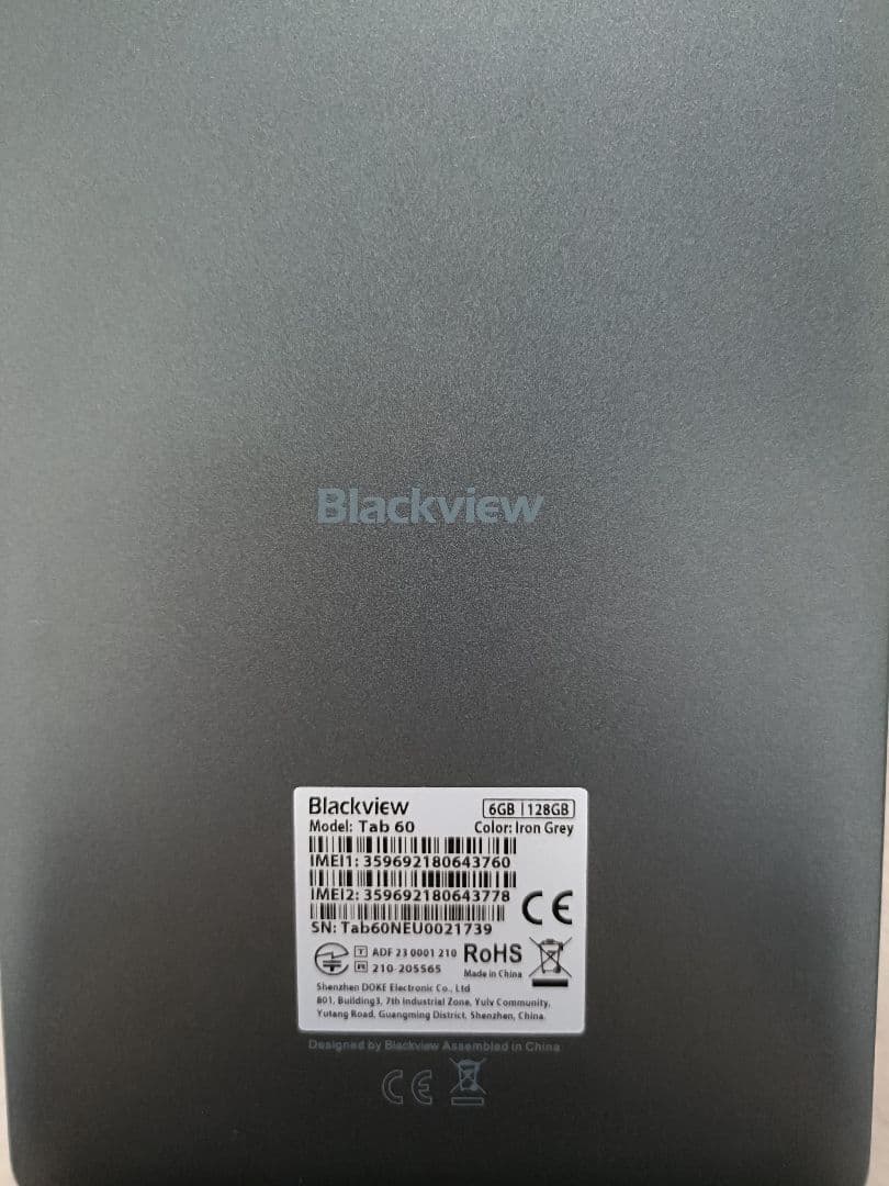 Blackview Tab60 Android13 タブレット128GBケース付