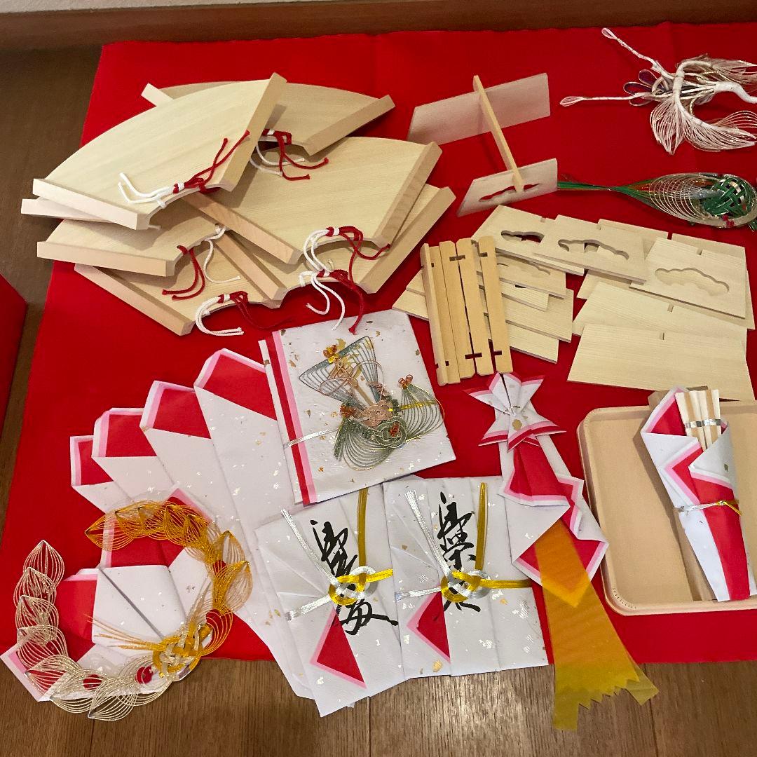 御所人形 青色とピンク色 伝統的衣装